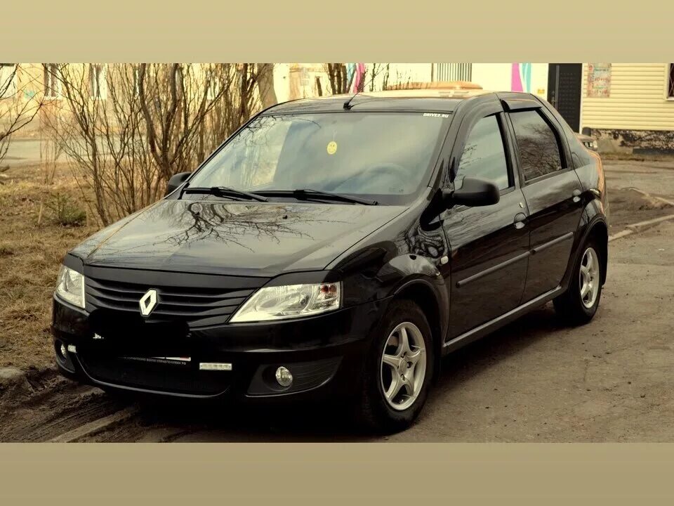 Рено логан 2012г черный фото Купить б/у Renault Logan I Рестайлинг 1.4 MT (75 л.с.) бензин механика в Екатери