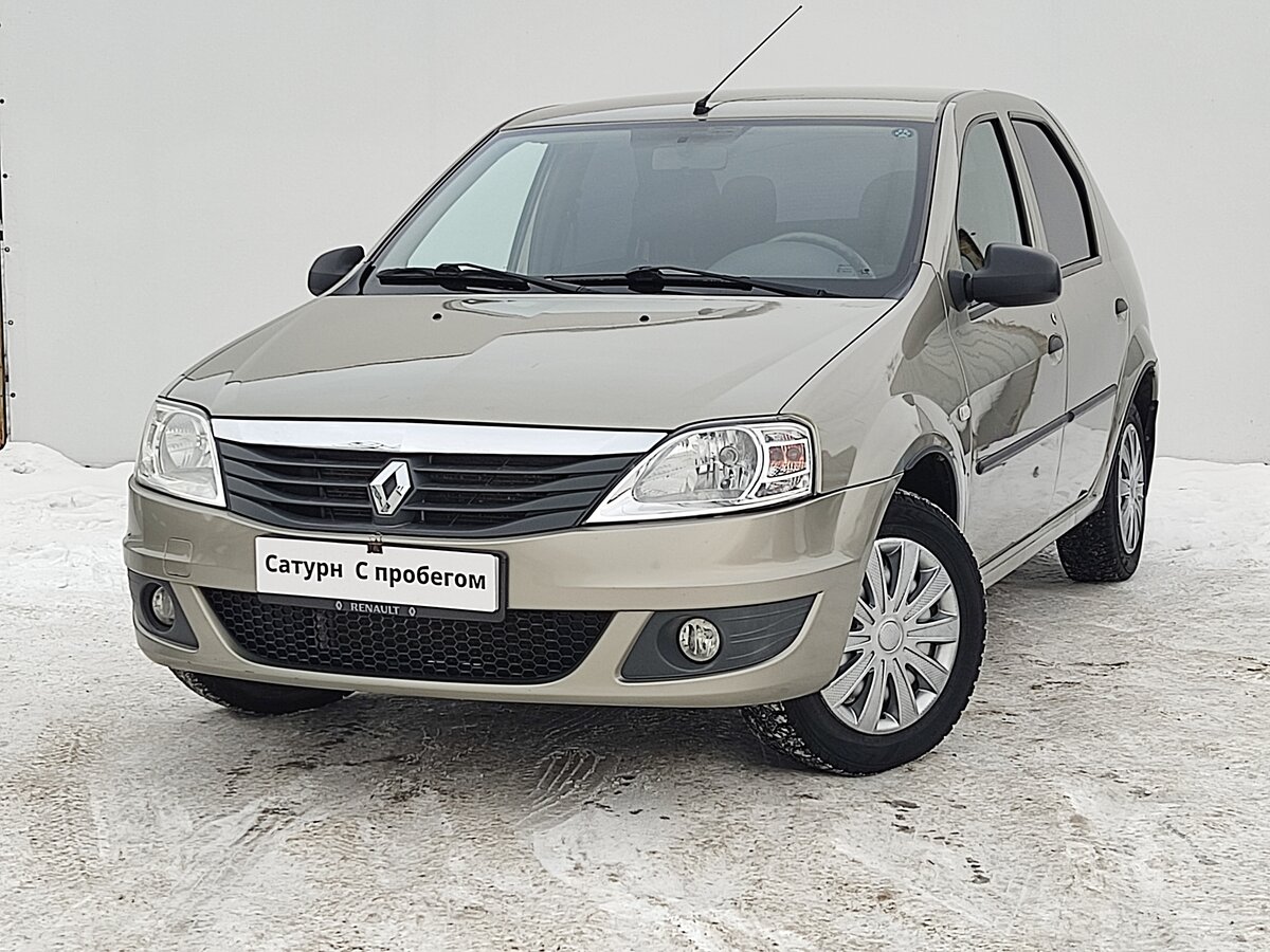 Рено логан 2012г фото Купить б/у Renault Logan I Рестайлинг 1.6 AT (103 л.с.) бензин автомат в Кургане