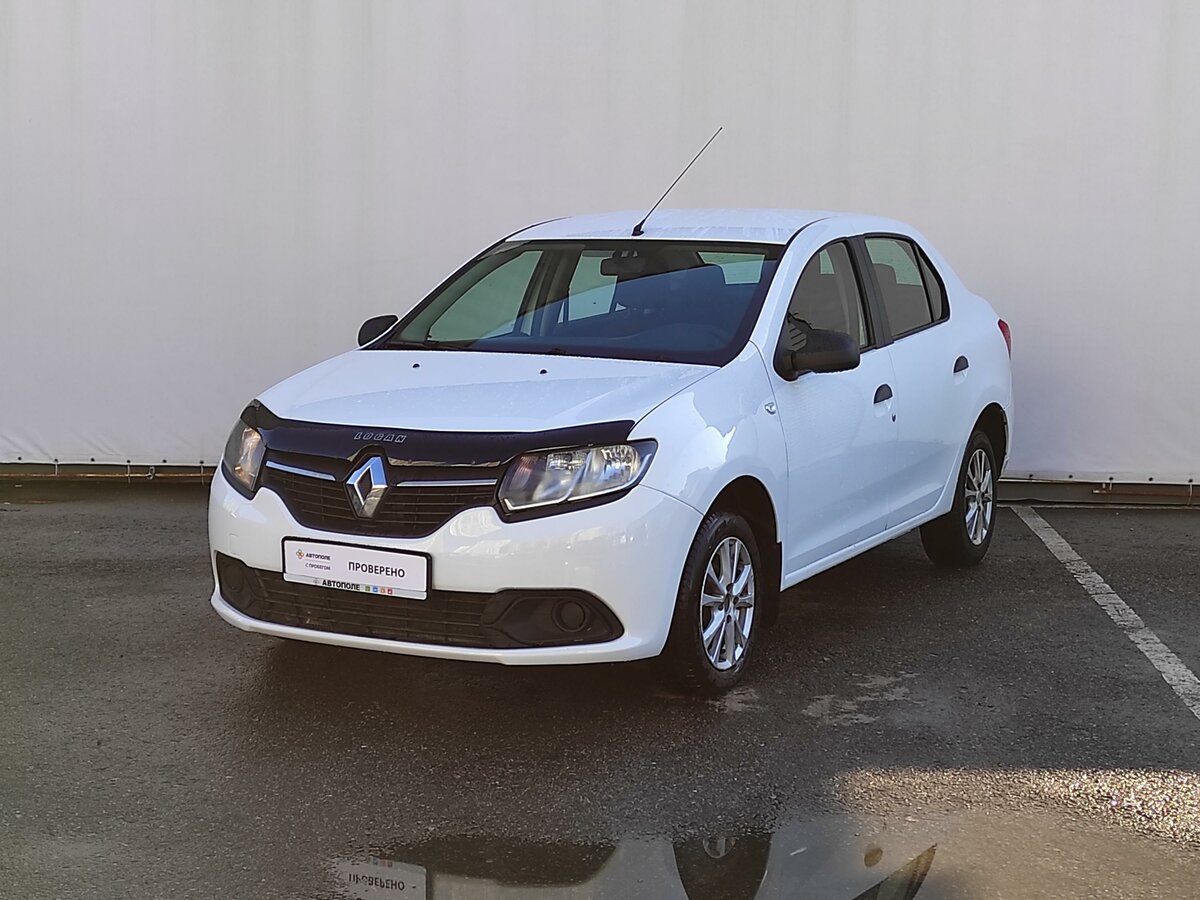 Рено логан 2014 года фото Купить б/у Renault Logan II 1.6 MT (82 л.с.) бензин механика в Кудрово: белый Ре