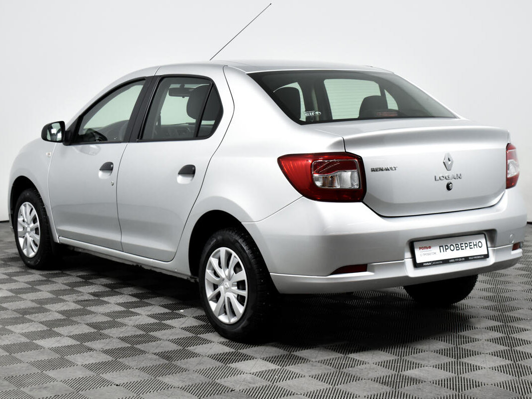 Рено логан 2014 года фото Купить б/у Renault Logan II Рестайлинг 1.6 AT (102 л.с.) бензин автомат в Москве