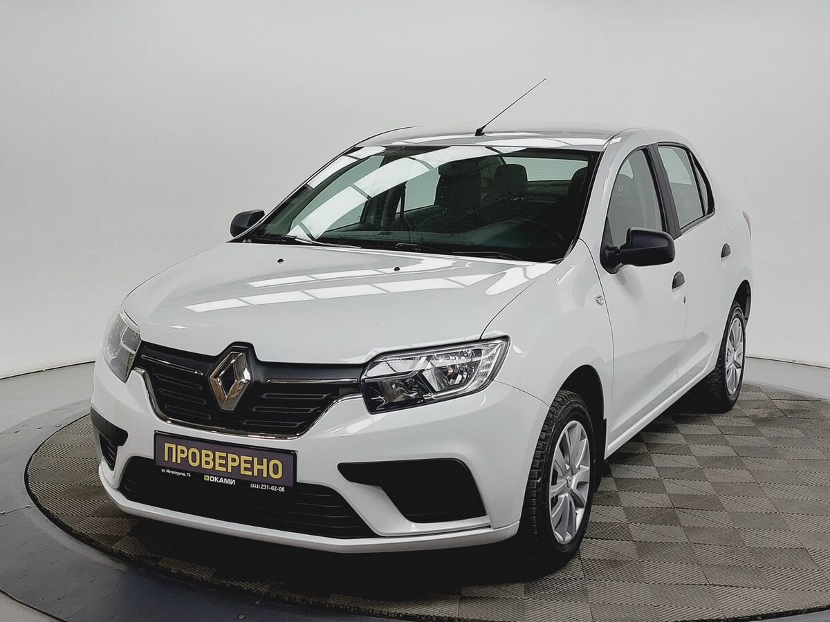 Рено логан 2019 фото Купить б/у Renault Logan II Рестайлинг 1.6 AT (102 л.с.) бензин автомат в Екатер