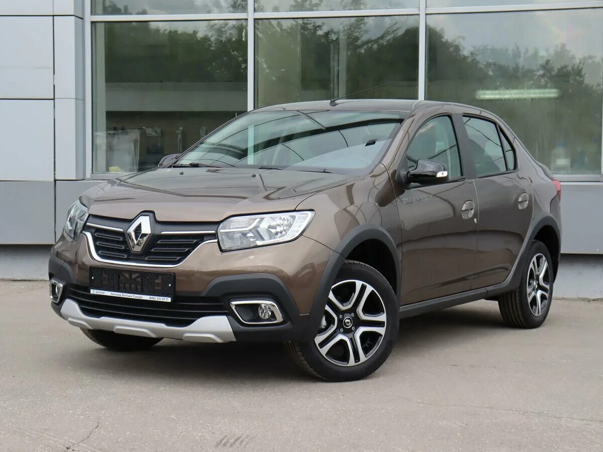 Рено логан 2022 фото Купить б/у Renault Logan II Рестайлинг Stepway 1.6 MT (113 л.с.) бензин механика