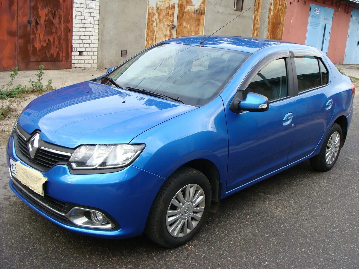 Рено логан 21 года фото Купить б/у Renault Logan II 1.6 MT (102 л.с.) бензин механика в Твери: голубой Р