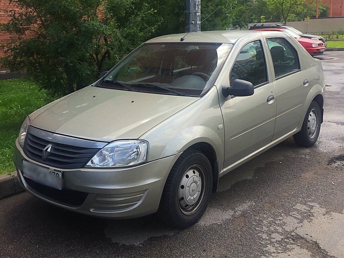 Рено логан бежевый фото Купить б/у Renault Logan I Рестайлинг 1.4 MT (75 л.с.) бензин механика в Санкт-П