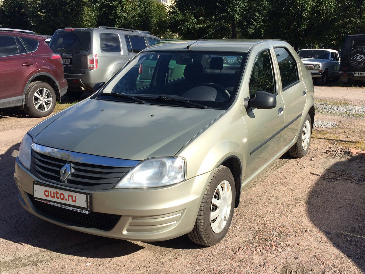 Рено логан бежевый фото Купить б/у Renault Logan I Рестайлинг 1.4 MT (75 л.с.) бензин механика в Санкт-П