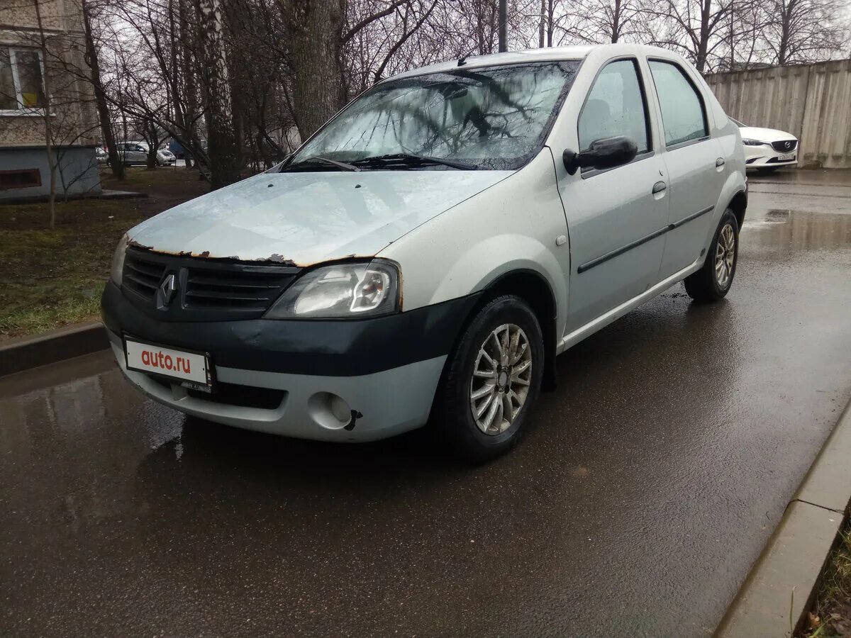 Рено логан бу фото Купить б/у Renault Logan I 1.6 MT (87 л.с.) бензин механика в Санкт-Петербурге: 