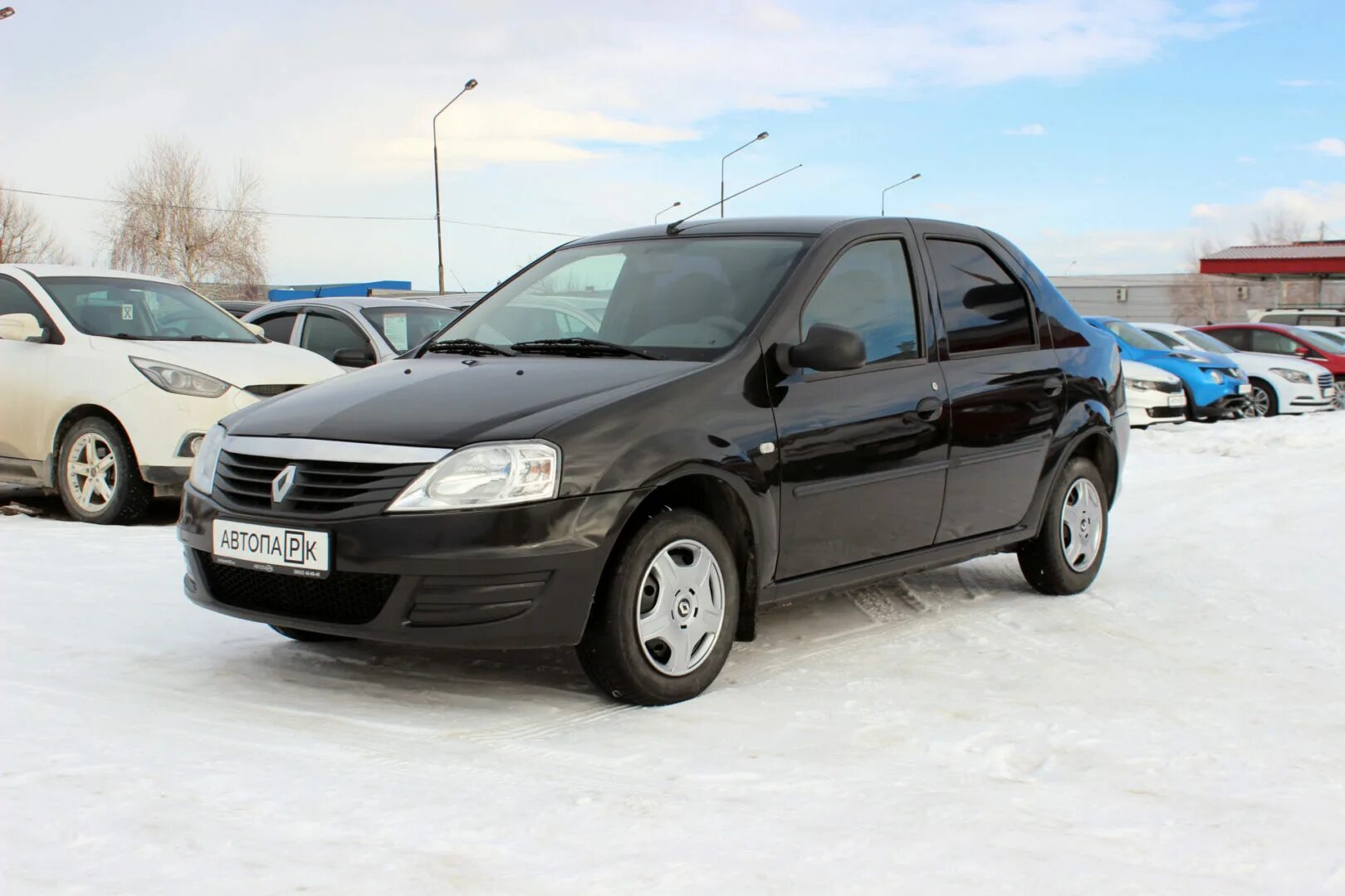 Рено логан черный фото Купить Renault Logan (VIN X7LLSRB1HBH440705) в Ставрополе - Автопарк