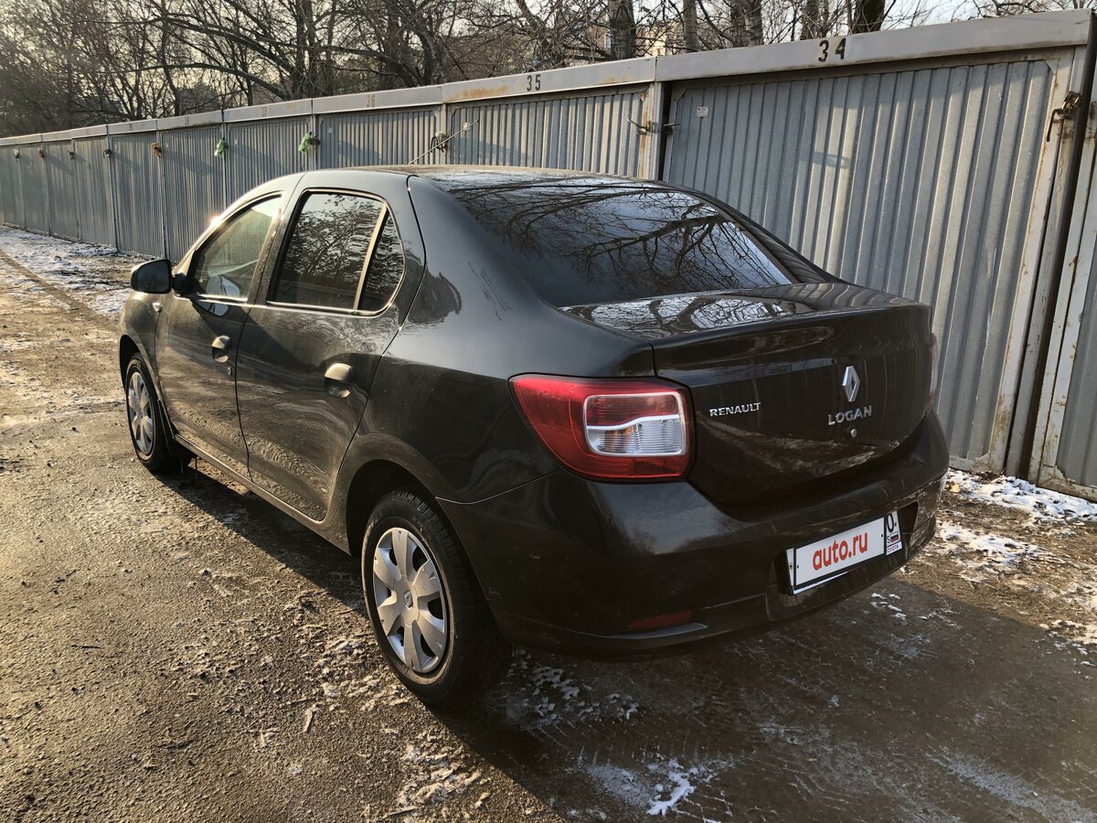 Рено логан черный фото Купить б у Renault Logan Ii 1.6 At (102 л.с.) бензин автомат в Москве DF4