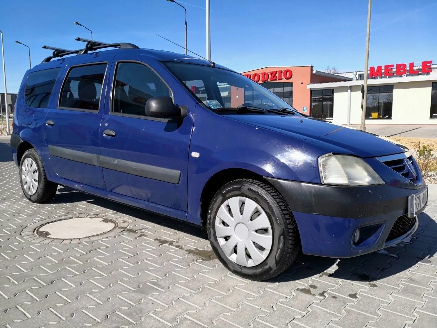 Dacia Logan MCV рестайлинг 2009, 2010, 2011, 2012, 2013, универсал, 1 поколение 