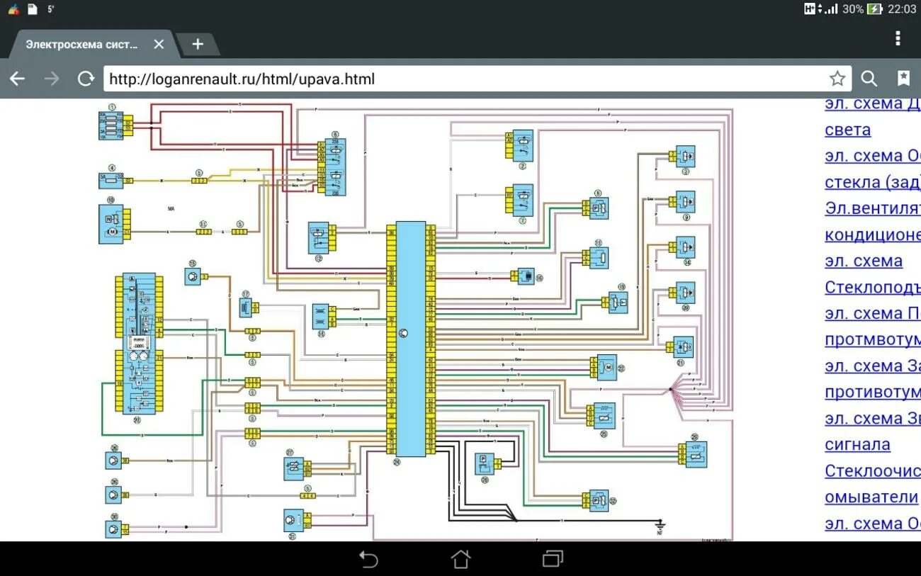 Рено логан электрическая схема Картинки ЭЛЕКТРОСХЕМА ЛОГАН 2