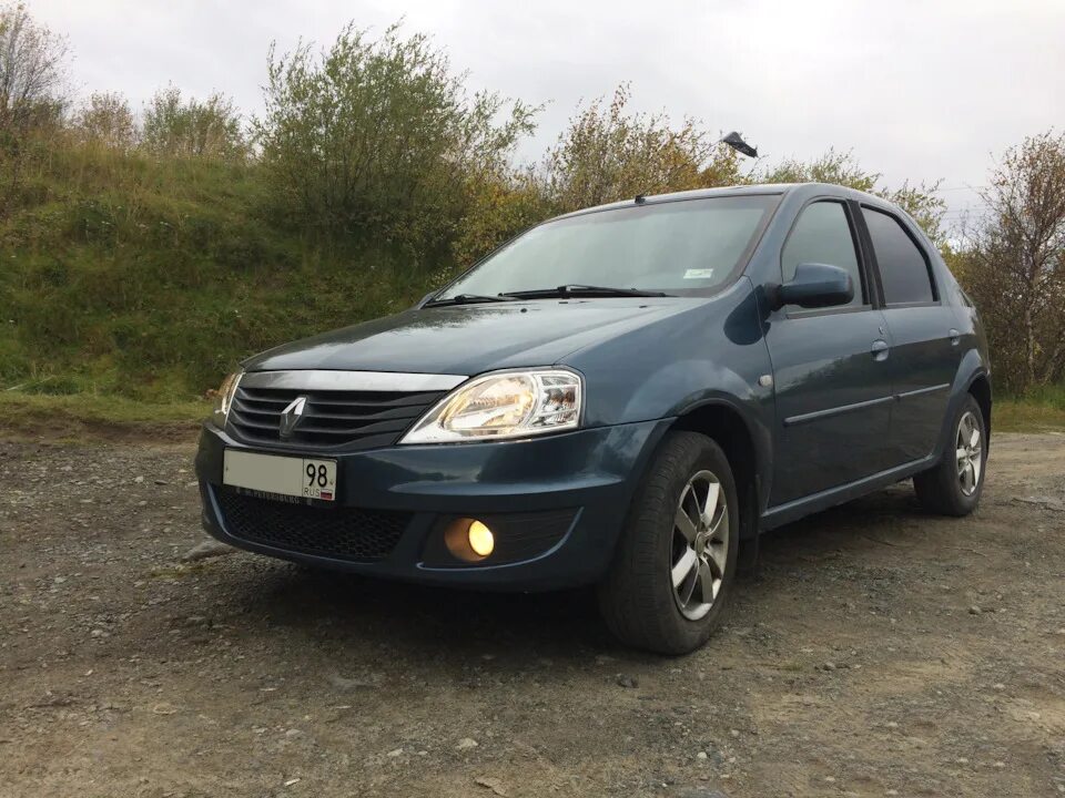 Рено логан фаза 1 фото Возвращение моего Логана на Дороги Мурманска :D - Renault Logan (1G), 1,6 л, 201