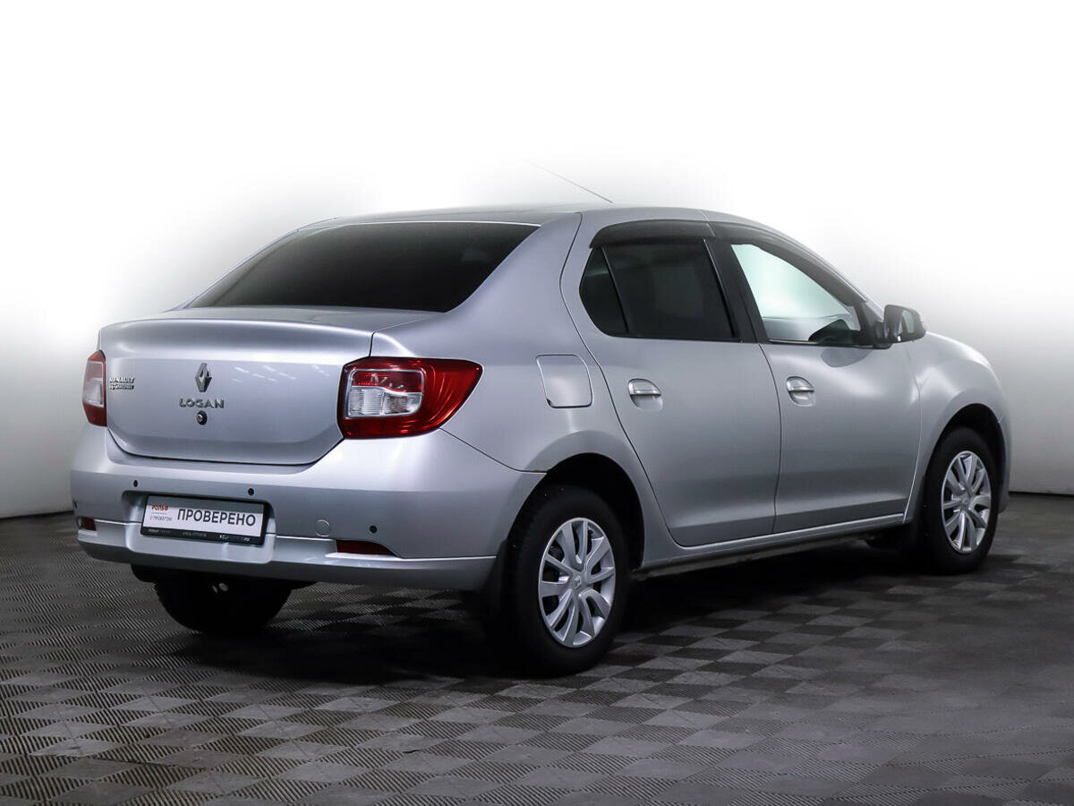 Рено логан фото и цена Купить б/у Renault Logan II 1.6 AT (102 л.с.) бензин автомат в Москве: серебрист