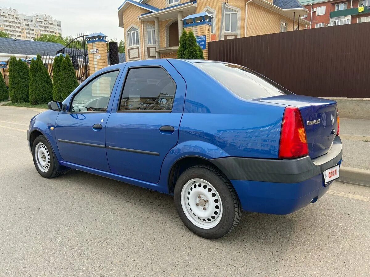 Рено логан картинки фото Купить б/у Renault Logan I 1.4 MT (75 л.с.) бензин механика в Краснодаре: синий 