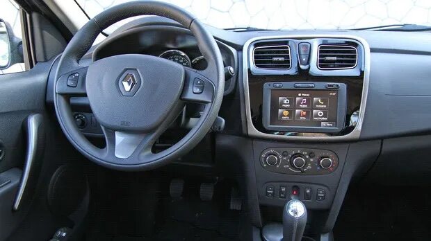 Рено логан кондиционер фото Renault Logan (2G) 1.2 бензиновый 2013 LOGANCHIKOS на DRIVE2