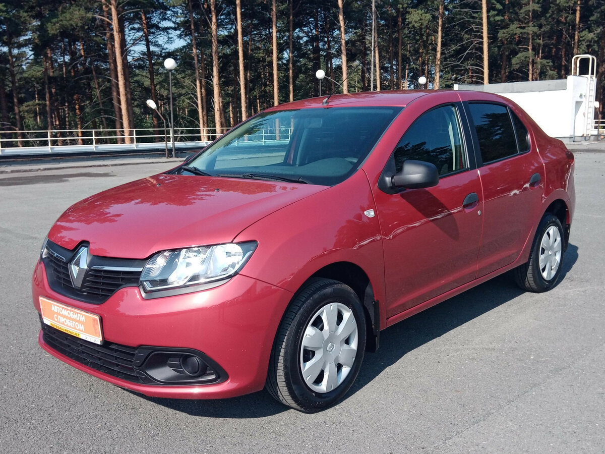 Рено логан красная фото Купить б/у Renault Logan II 1.6 MT (82 л.с.) бензин механика в Берёзовском: крас