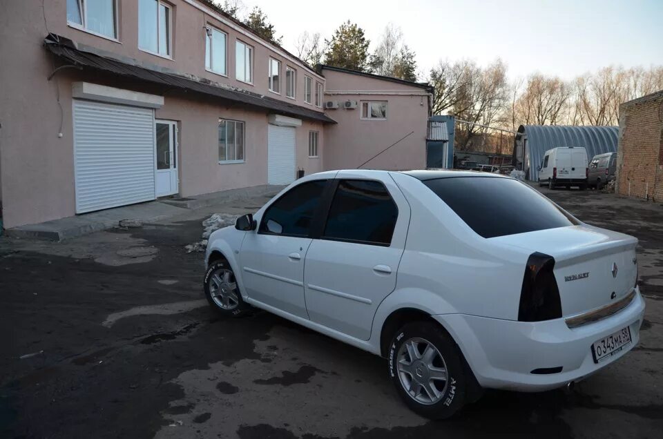 Рено логан крыша фото тонировка! - Renault Logan (1G), 1,6 л, 2013 года другое DRIVE2