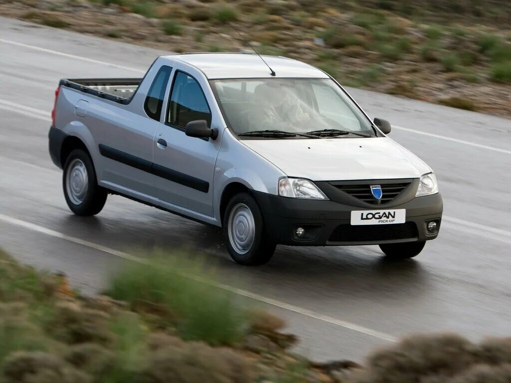 Рено логан пикап фото Dacia Logan рестайлинг 2007, 2008, 2009, 2010, 2011, пикап, 1 поколение техничес