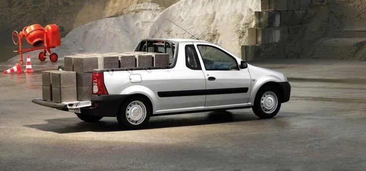 Рено логан пикап фото https://auto.vercity.ru/gallery/img/automobiles/Dacia/2007 Dacia Logan Pick-Up/9