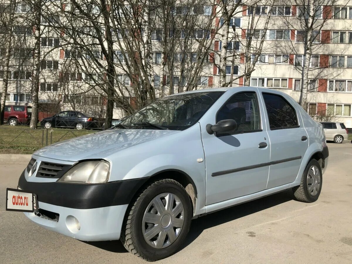 Рено логан серебристый фото Купить б/у Renault Logan I 1.6 MT (87 л.с.) бензин механика в Санкт-Петербурге: 