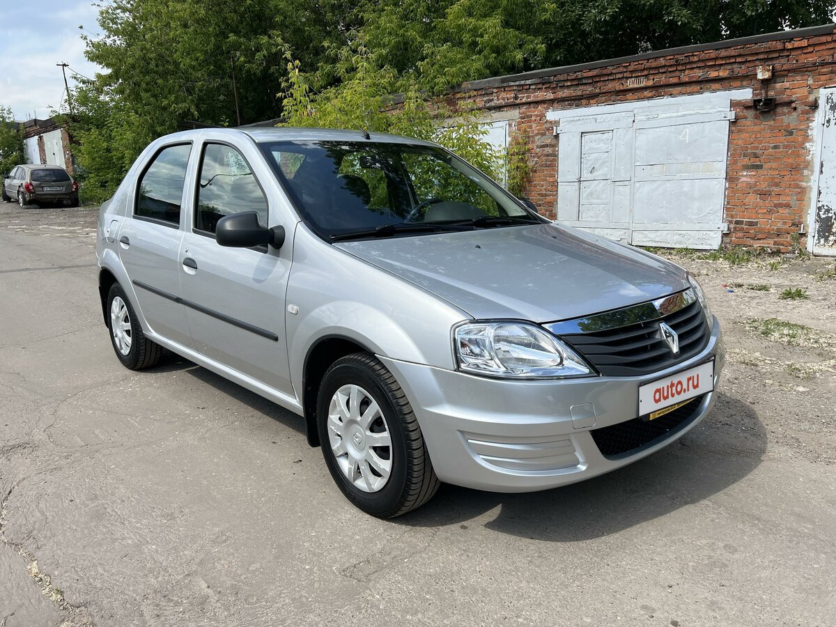 Рено логан серебристый фото Купить б/у Renault Logan I Рестайлинг 1.4 MT (75 л.с.) бензин механика в Москве: