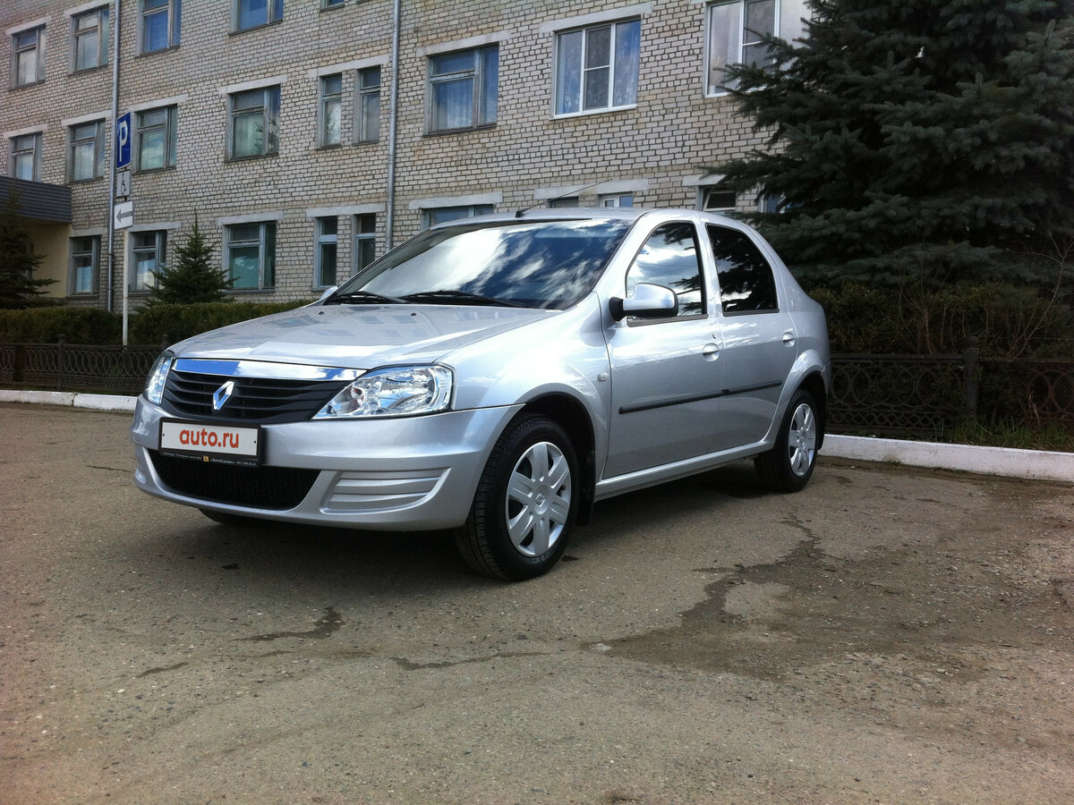 Рено логан серебристый фото Купить б/у Renault Logan I Рестайлинг 1.6 MT (84 л.с.) бензин механика в Ставроп