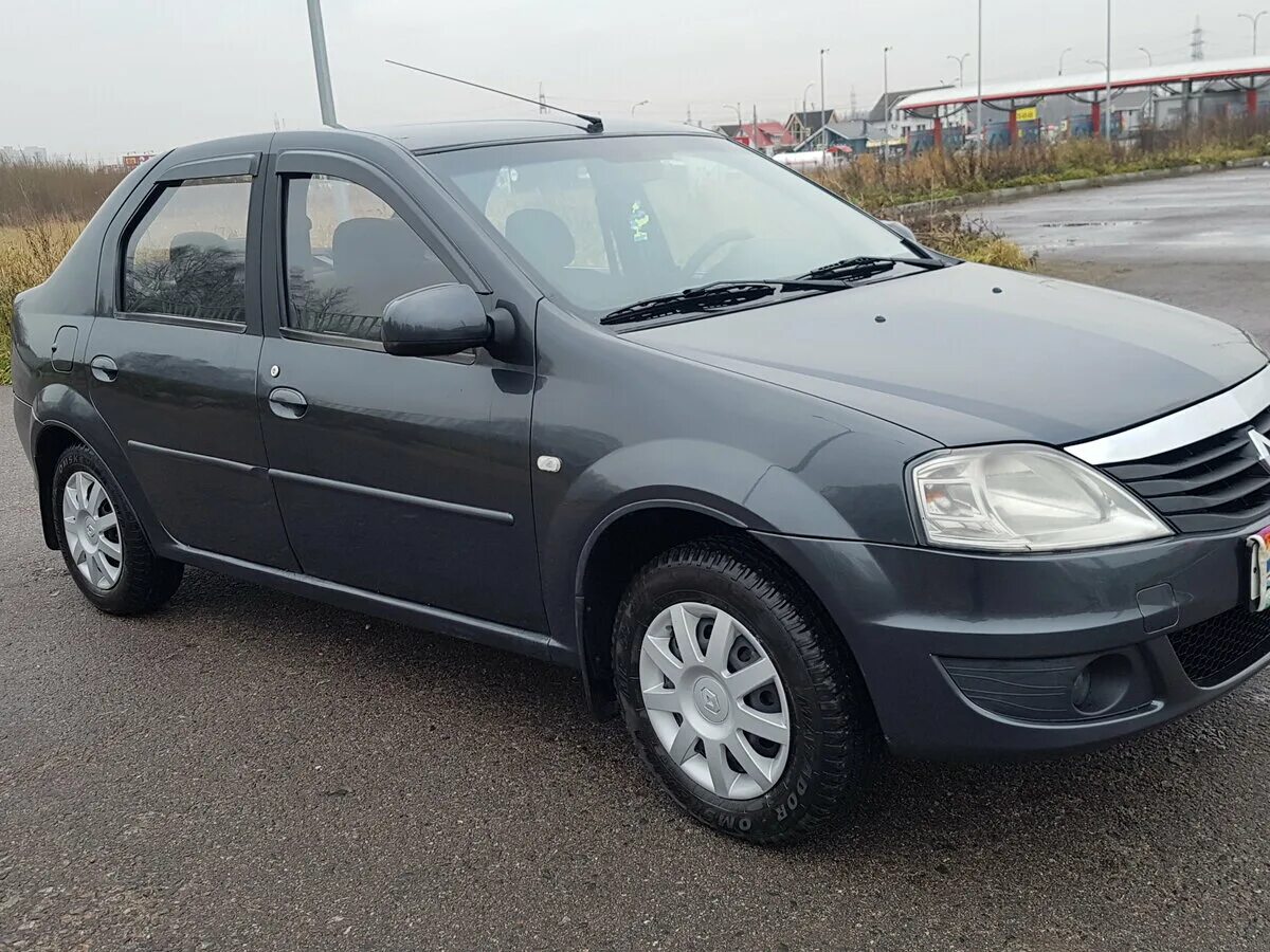 Рено логан серый фото Купить б/у Renault Logan I Рестайлинг 1.6 MT (84 л.с.) бензин механика в Санкт-П