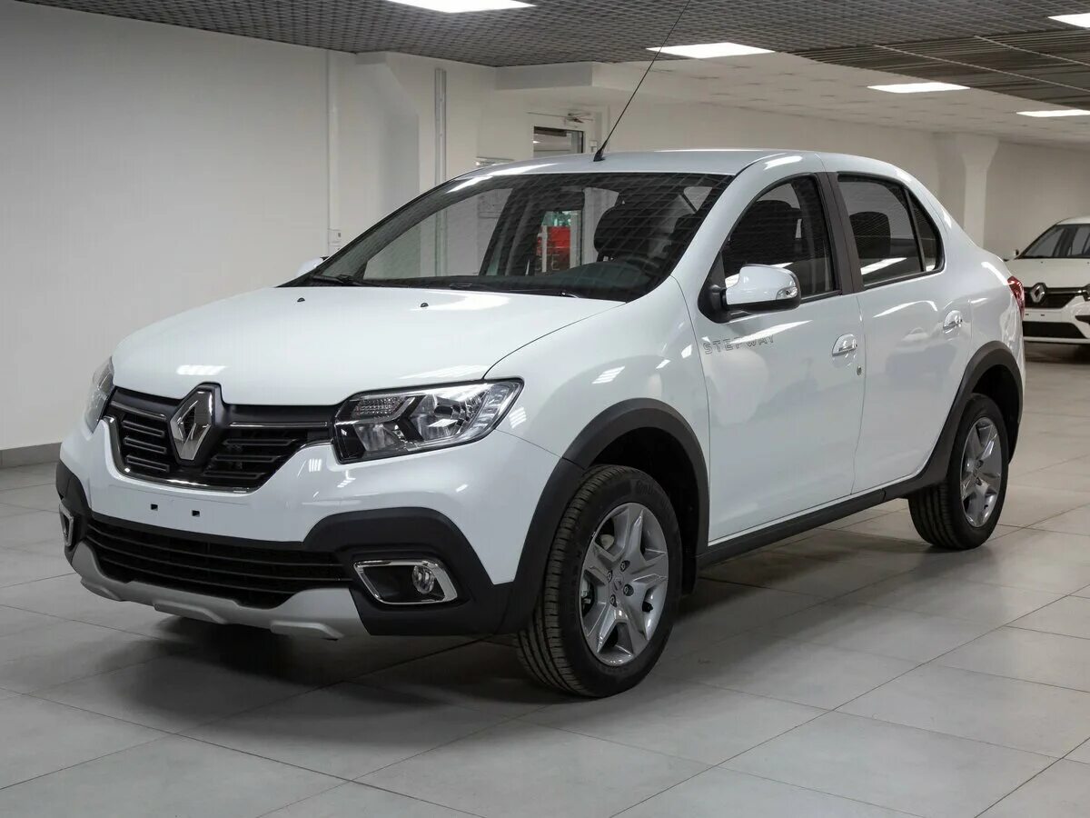 Рено логан степвей 2019 фото Купить новый Renault Logan II Рестайлинг Stepway 1.6 MT (113 л.с.) бензин механи