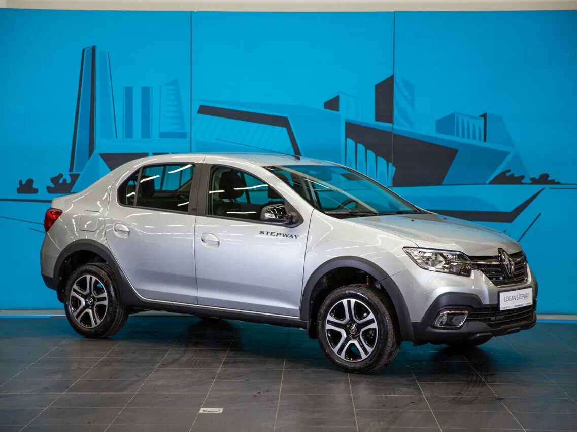 Рено логан степвей 2019 фото Купить новый Renault Logan II Рестайлинг Stepway 1.6 CVT (113 л.с.) бензин вариа