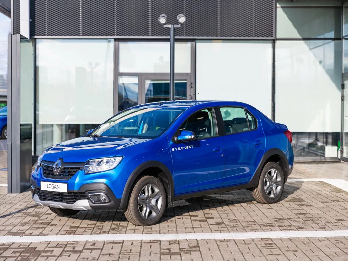 Рено логан степвей фото Купить новый Renault Logan II Рестайлинг Stepway 1.6 MT (113 л.с.) бензин механи