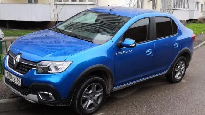 Рено логан stepway тюнинг Renault Logan Stepway 1.6 бензиновый 2018 на DRIVE2