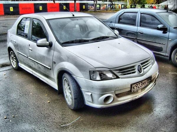 Рено логан тюнинг обвес 1 поколения Обвес Renault Sport. Покупка. - Renault Logan (1G), 1,6 л, 2007 года стайлинг DR