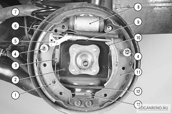 Рено логан устройство фото парни-срочно надо натяжитель на задние колодки - Renault Espace III, 2,2 л, 2000