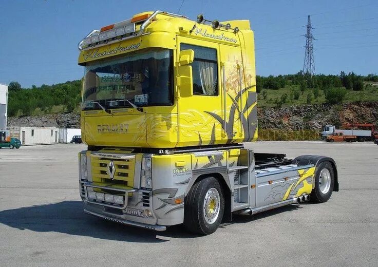 Рено магнум тюнинг фото RENAULT MAGNUM TRUCK Грузовики, Мотоцикл