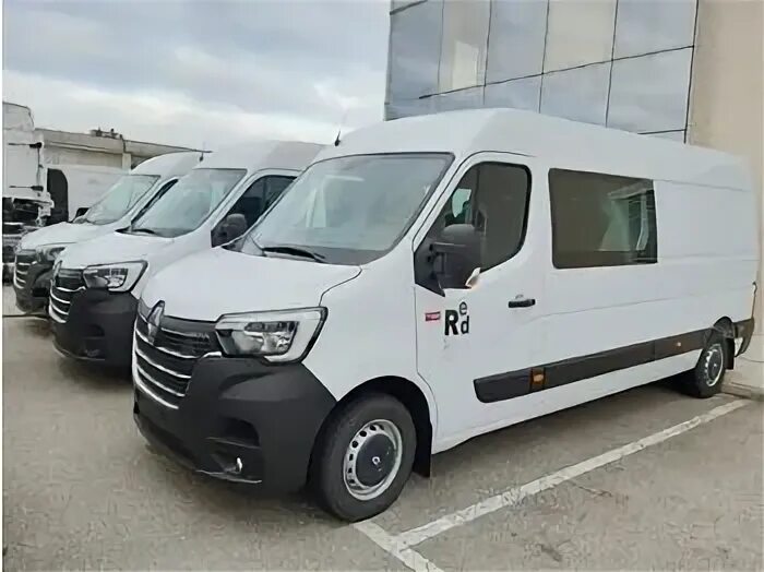 Рено мастер 3 грузопассажирский фото Новый Цельнометаллический фургон Renault Master L3H2 7-Sitz DoKa Kasten 180 / VO