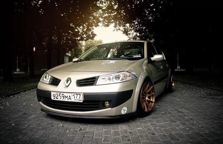 Рено меган 2 1.6 тюнинг фотки) - Renault Megane II, 1,4 л, 2006 года фотография DRIVE2