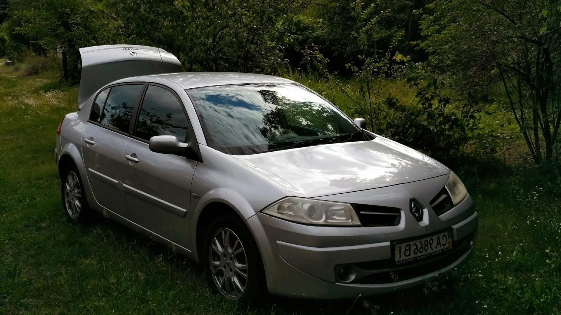 Рено меган 2 2008 фото Renault Megane II 1.6 бензиновый 2008 на DRIVE2