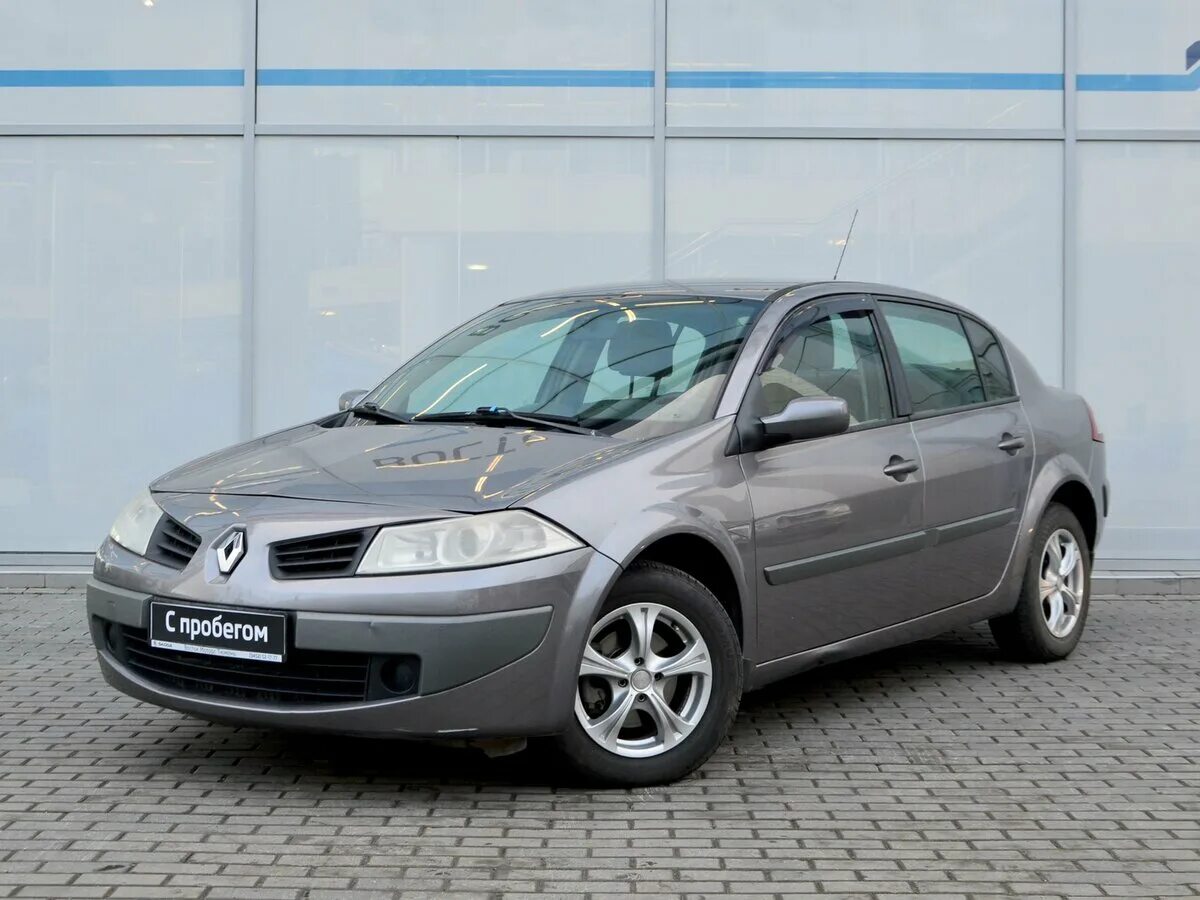 Рено меган 2 2008 фото Купить б/у Renault Megane II Рестайлинг 1.6 MT (115 л.с.) бензин механика в Тюме