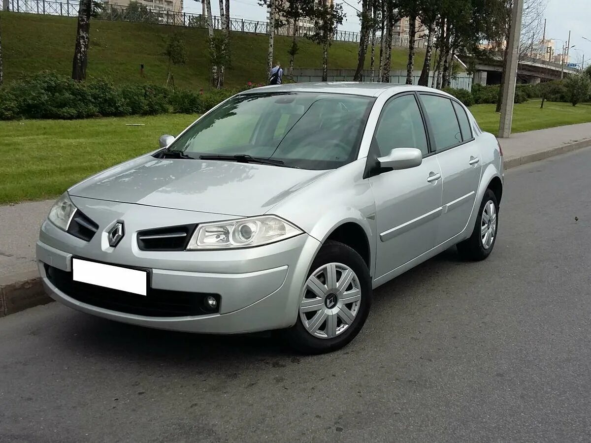 Рено меган 2 2008 фото Купить б/у Renault Megane II Рестайлинг 1.6 MT (115 л.с.) бензин механика в Санк