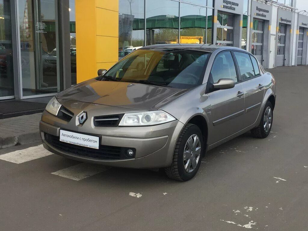 Рено меган 2 2008 фото Купить б/у Renault Megane II Рестайлинг 1.6 AT (115 л.с.) бензин автомат в Москв