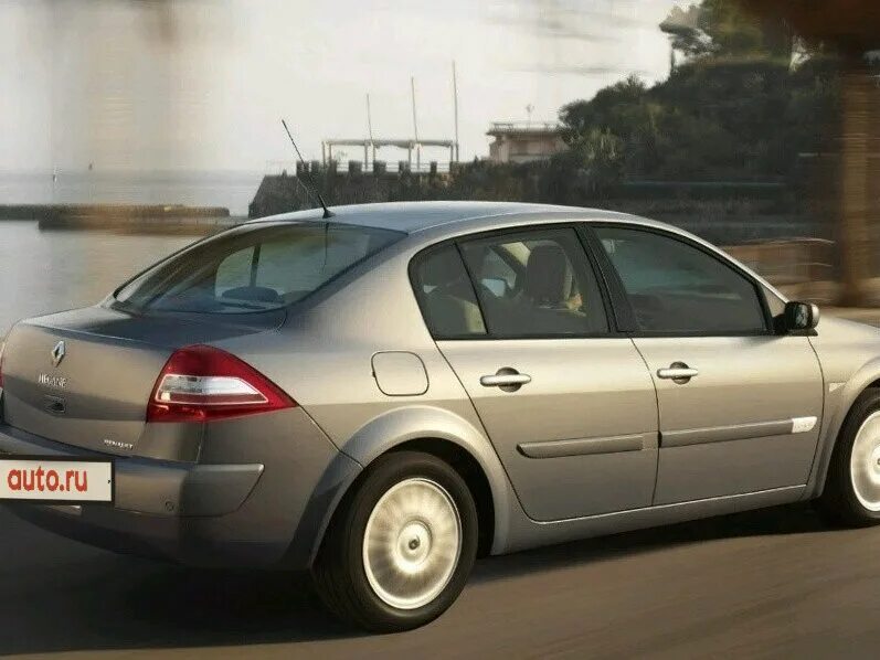 Рено меган 2 фото седан Купить б/у Renault Megane II Рестайлинг 1.6 MT (115 л.с.) бензин механика в Тюме