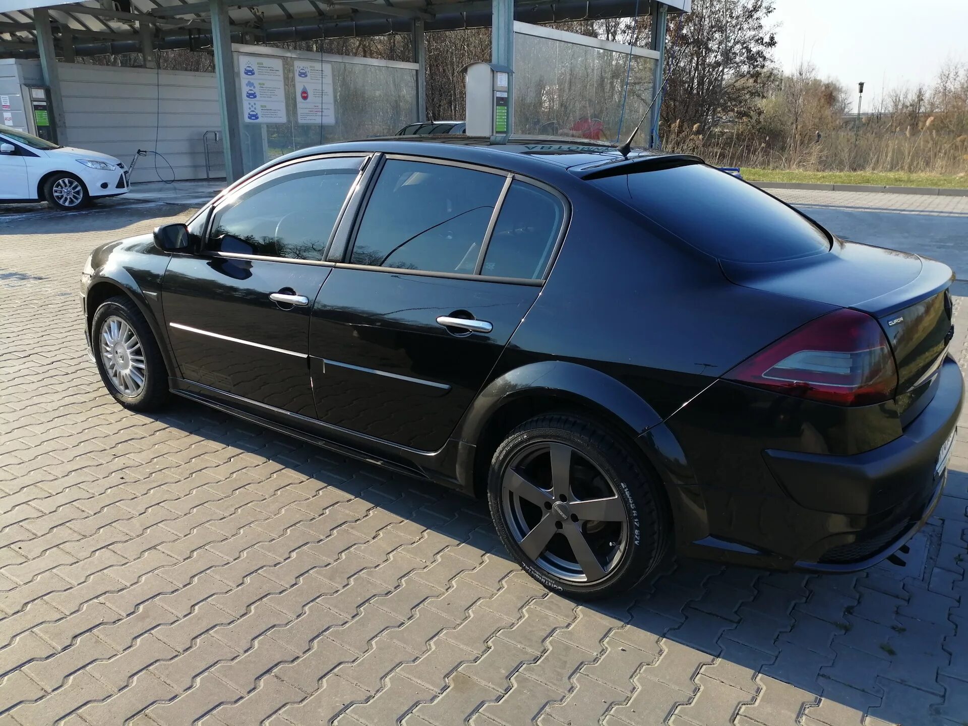 Рено меган 2 на 17 дисках фото Переобулись)) диски R17 Dezentы - Renault Megane II, 2 л, 2008 года колёсные дис