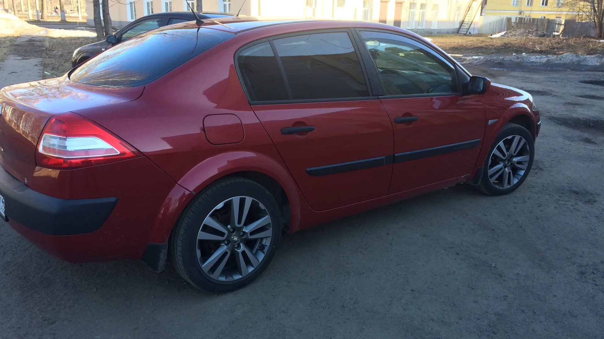 Рено меган 2 на 17 дисках фото Renault Megane II 1.6 бензиновый 2009 RenaVesta на DRIVE2