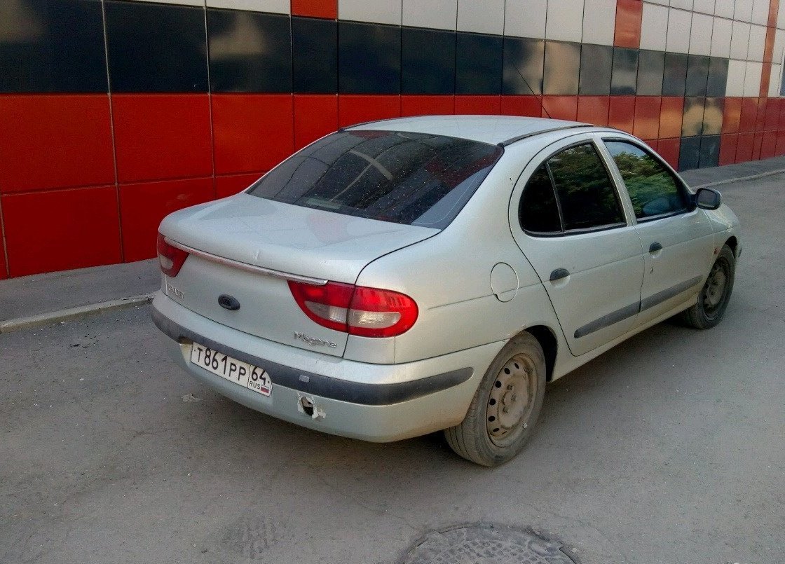 Рено меган 2001 года фото Авто Renault Megane, 2001, 1 тыс км, 107 лс в Саратове, Хорошее состояние, Все и