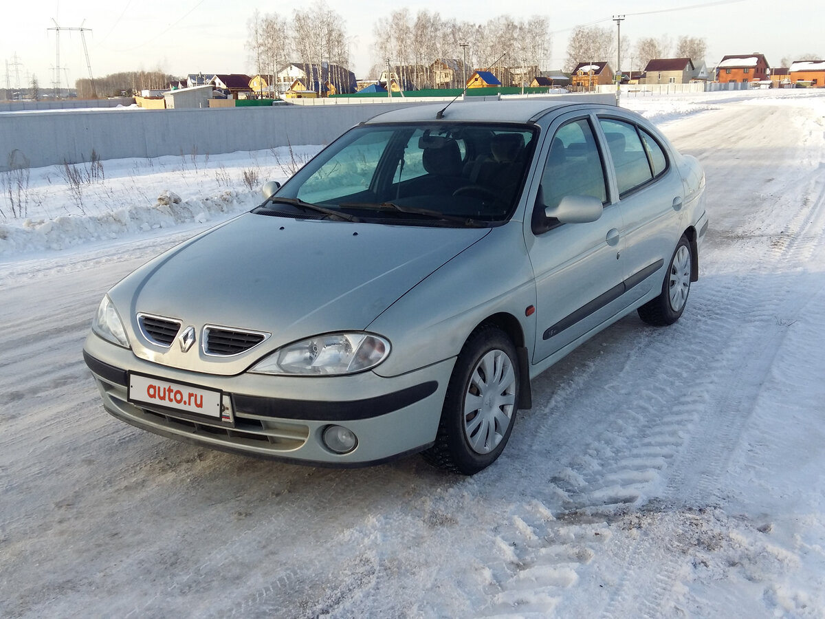 Рено меган 2001 года фото Купить б/у Renault Megane I Рестайлинг 1.6 AT (107 л.с.) бензин автомат в Зелено