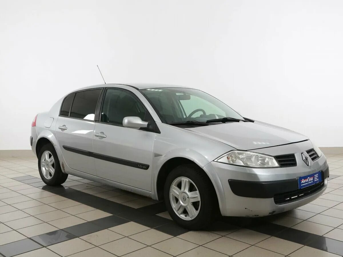 Рено меган 2005 фото Купить б/у Renault Megane II 1.6 MT (115 л.с.) бензин механика в Иванове: серебр