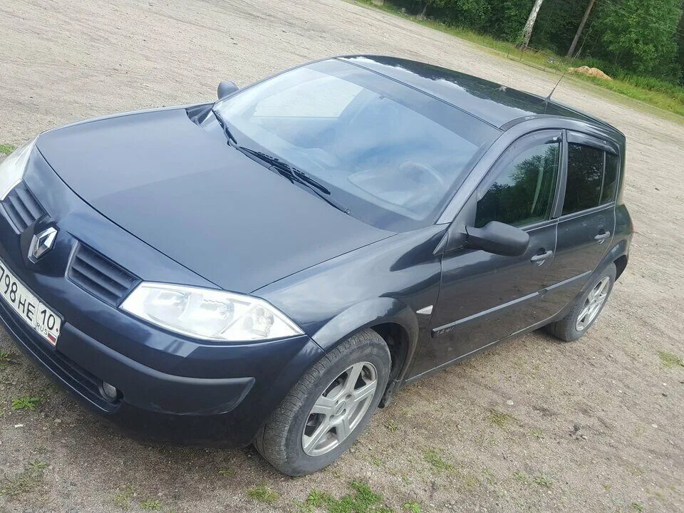 Рено меган 2005 фото Купить б/у Renault Megane II 1.4 MT (98 л.с.) бензин механика в Петрозаводске: с