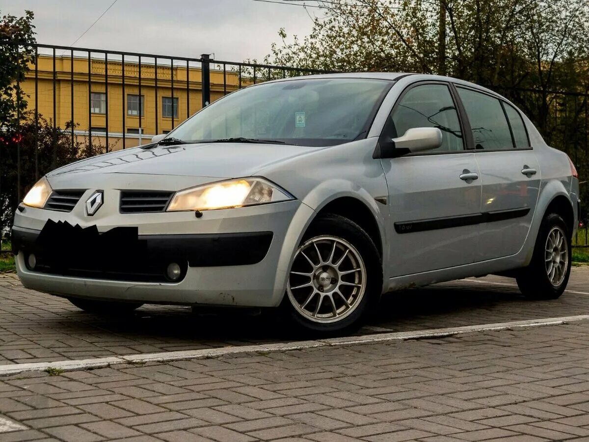 Рено меган 2005 фото Купить б/у Renault Megane II 1.6 AT (115 л.с.) бензин автомат в Санкт-Петербурге