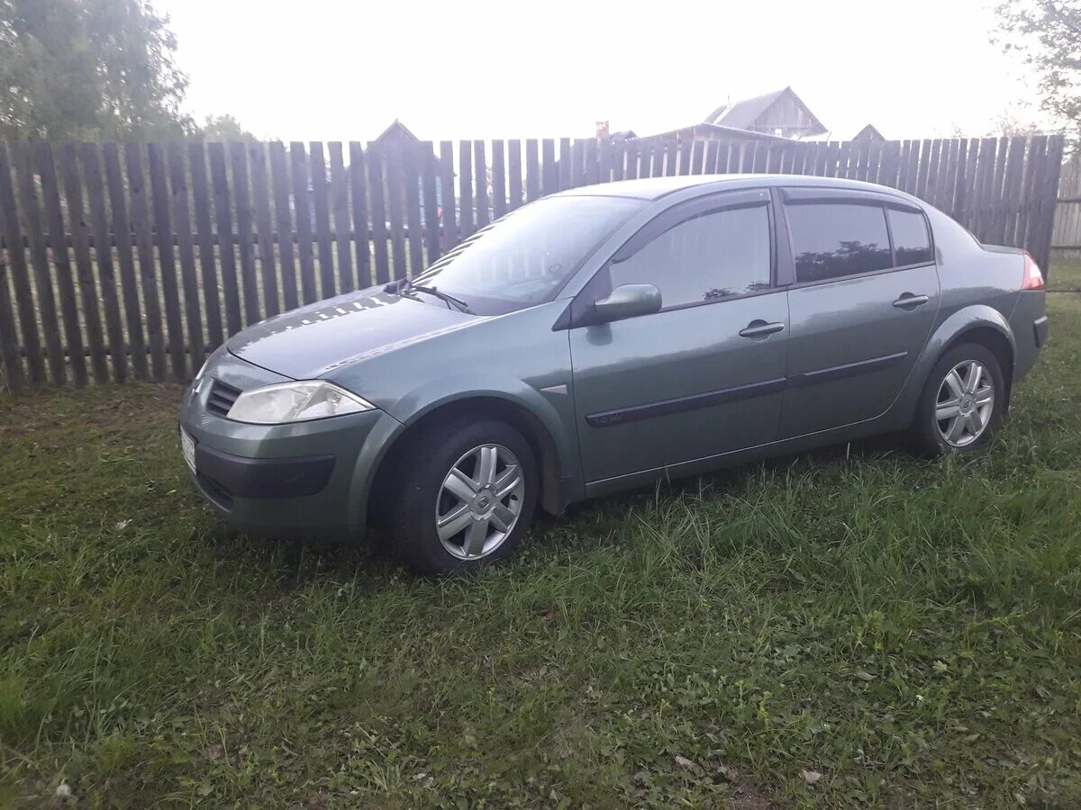 Рено меган 2005 фото Купить б/у Renault Megane II 1.6 MT (115 л.с.) бензин механика в Коврове: зелёны