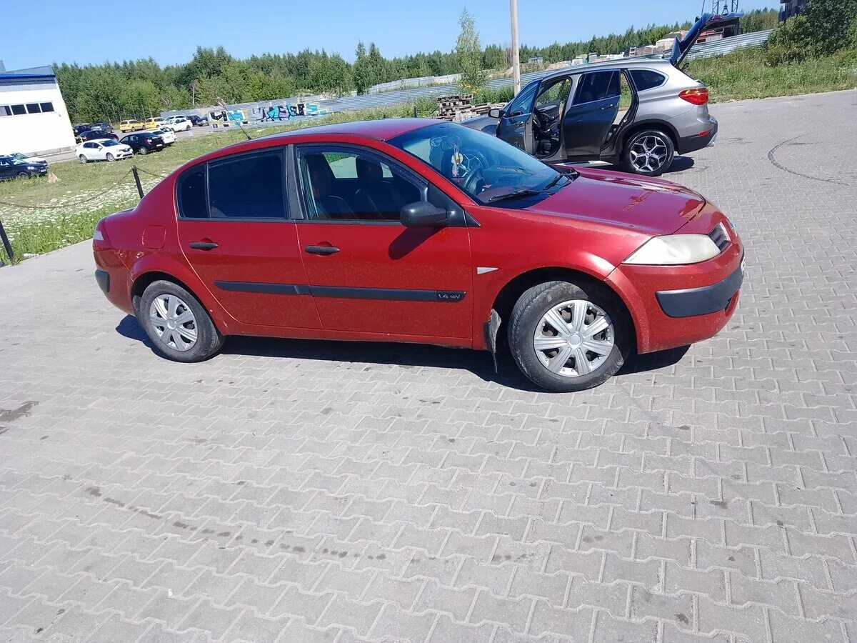 Рено меган 2005 фото Купить б/у Renault Megane II 1.4 MT (98 л.с.) бензин механика в Смоленске: красн