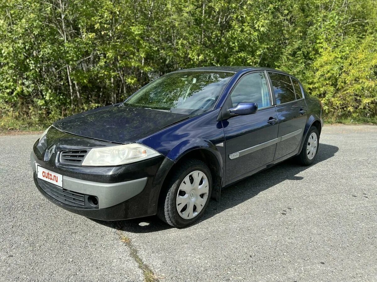 Рено меган 2006 фото Купить б/у Renault Megane II Рестайлинг 1.6 MT (115 л.с.) бензин механика в Екат